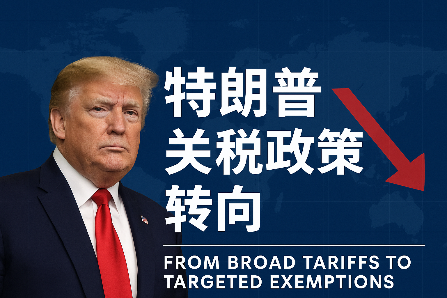 Trump’s Tariff Shift: From Broad Tariffs to Targeted Exemptions — A New Turn in Global Trade