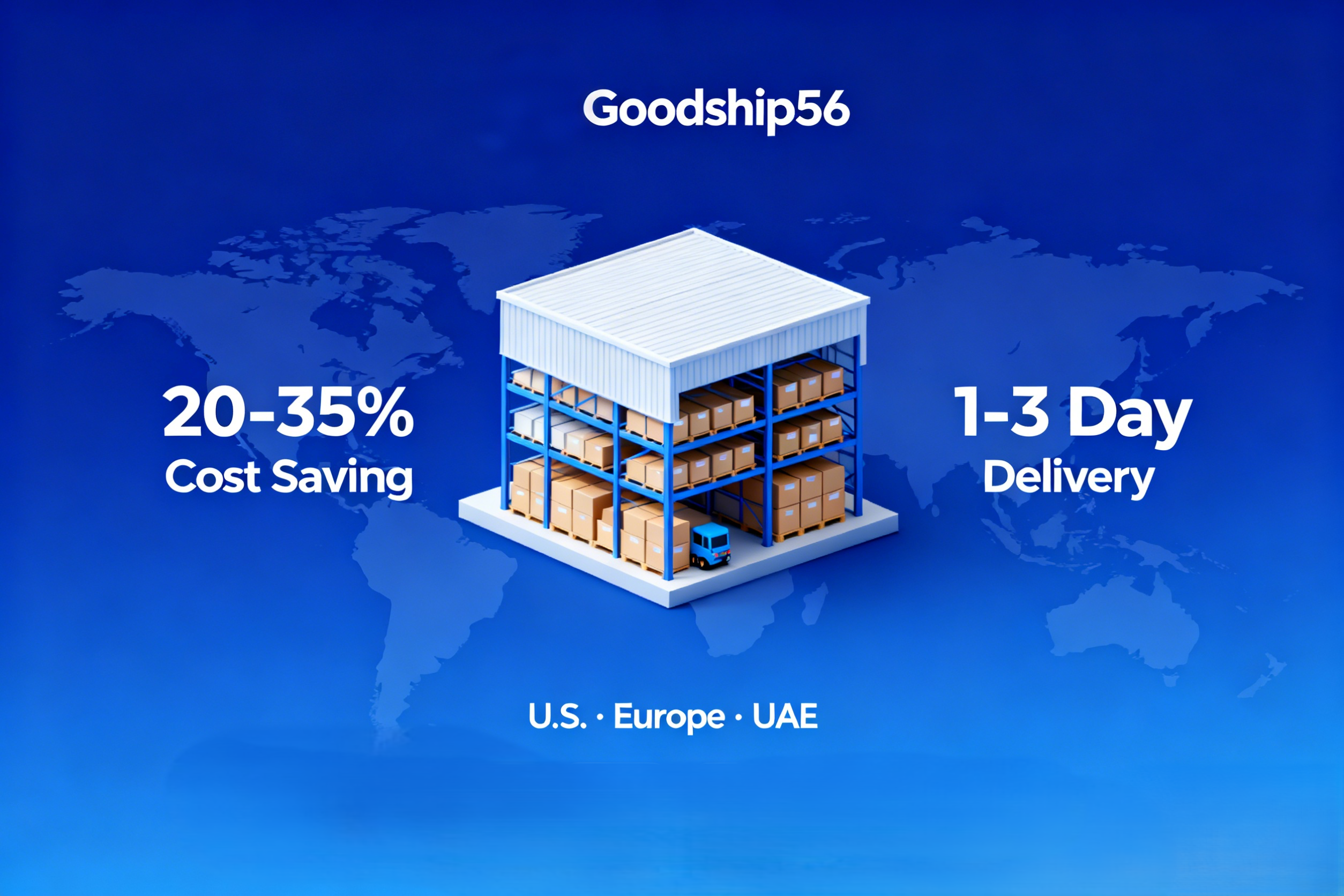  Overseas Warehousing: Goodship56’s Guide to Cost-Saving & Global Growth for Shippers