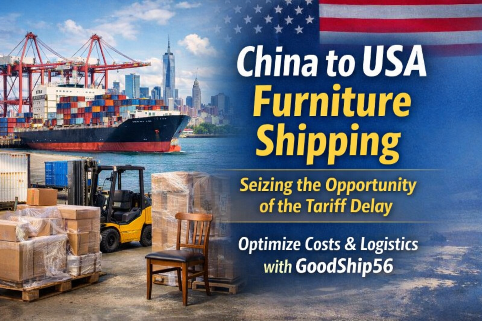 U.S. Delays Furniture and Cabinet Tariff Increase: A Strategic Opportunity for China–U.S. Shipping