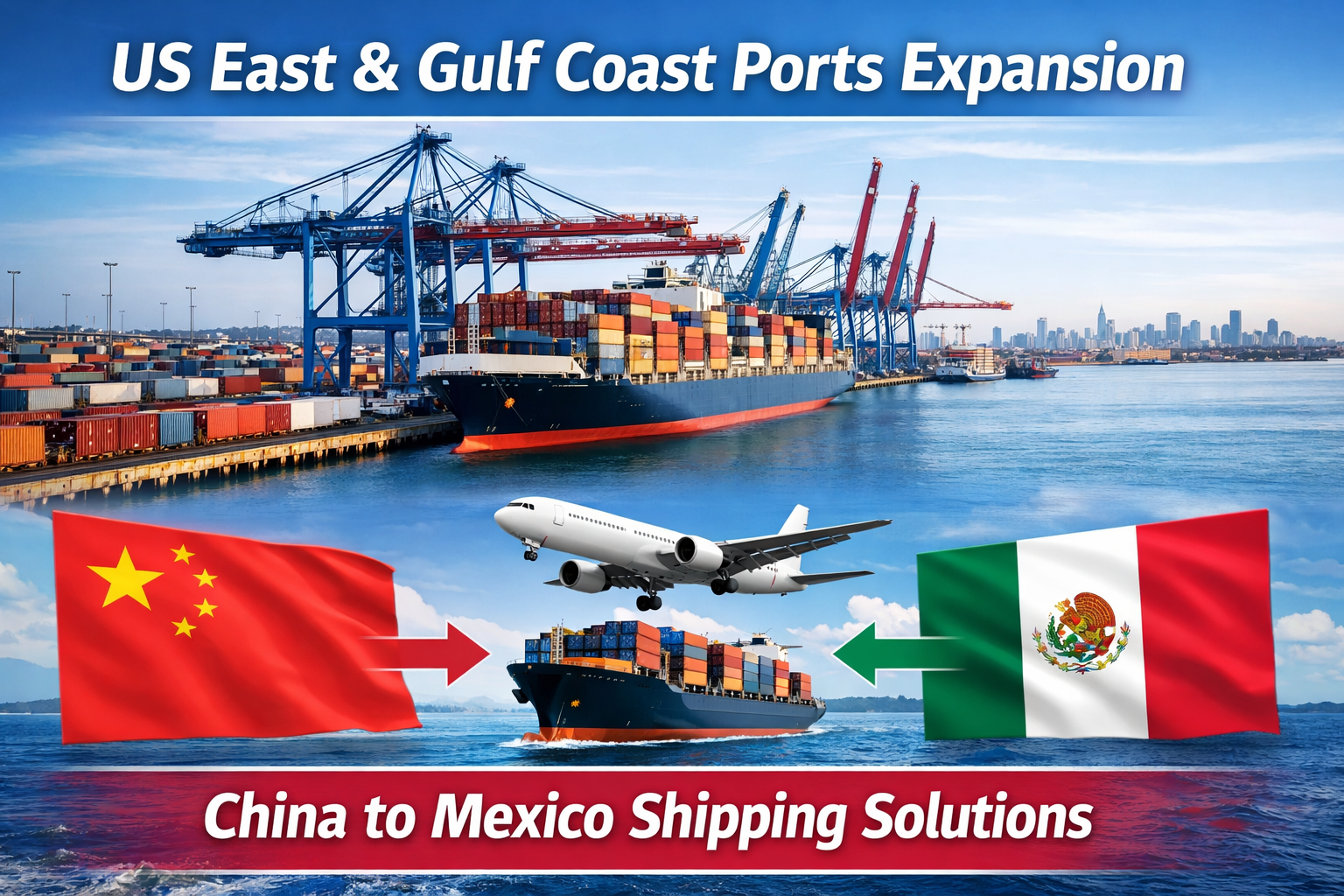 US East & Gulf Coast Ports Expand Intermodal Access and Vessel Capacity