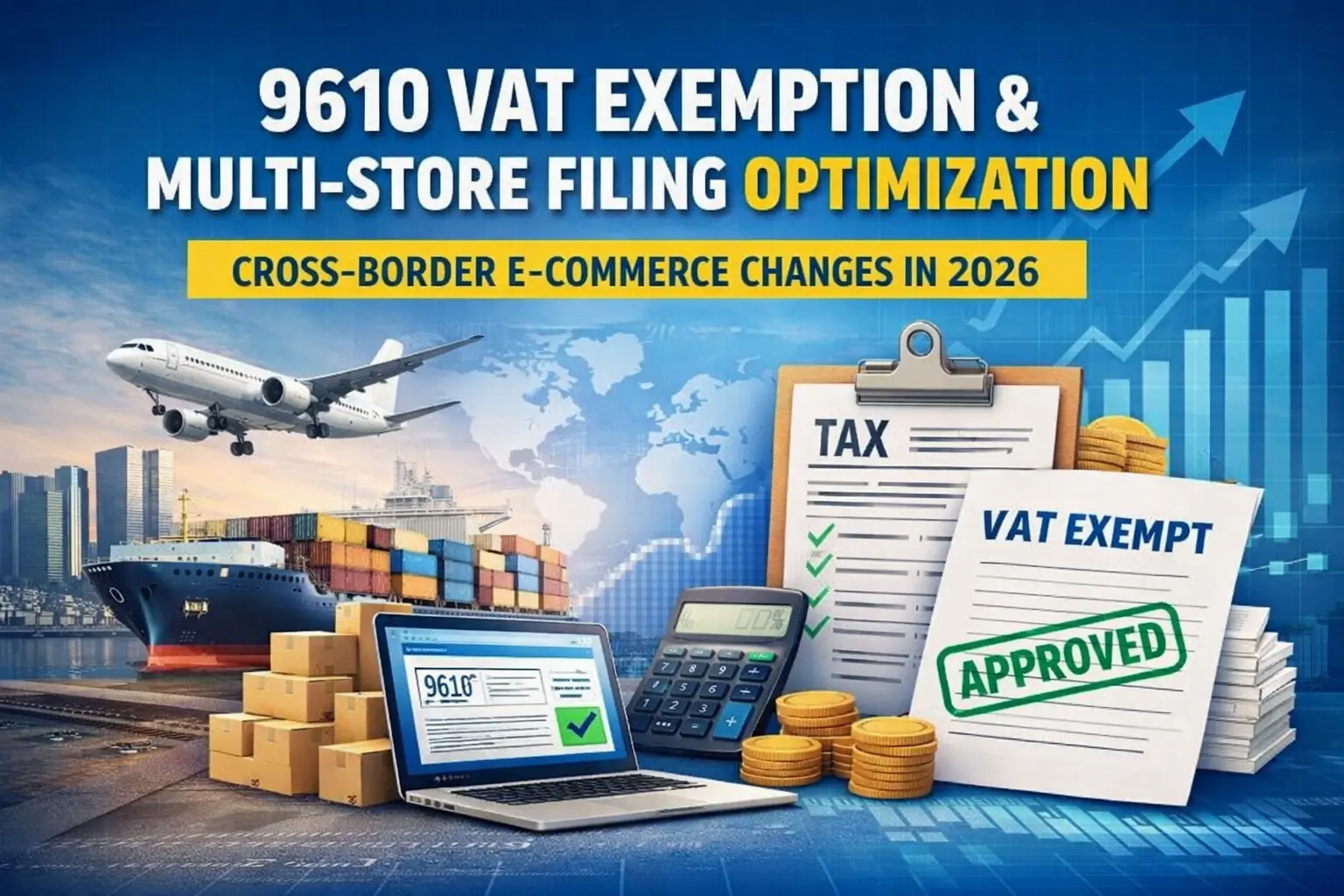 Major Policy Boost: 9610 VAT Exemption & Multi-Store Filing Optimization Could Lower Cross-Border E-commerce Costs