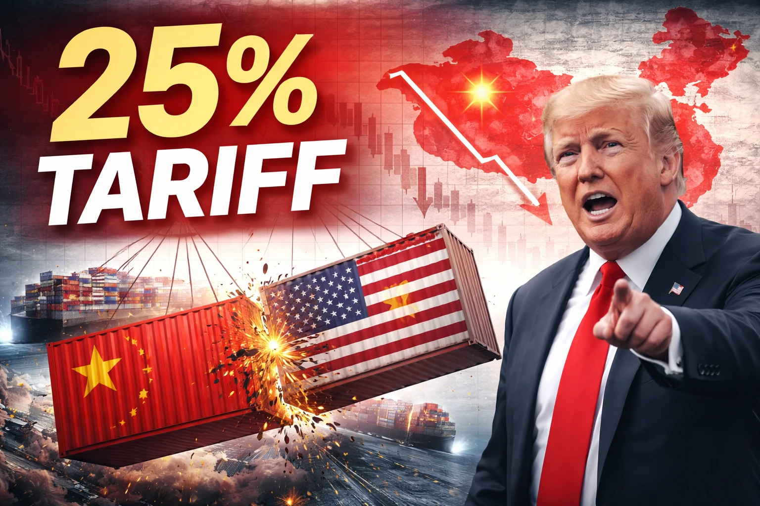 Trump Announces 25% Tariff: Is China 