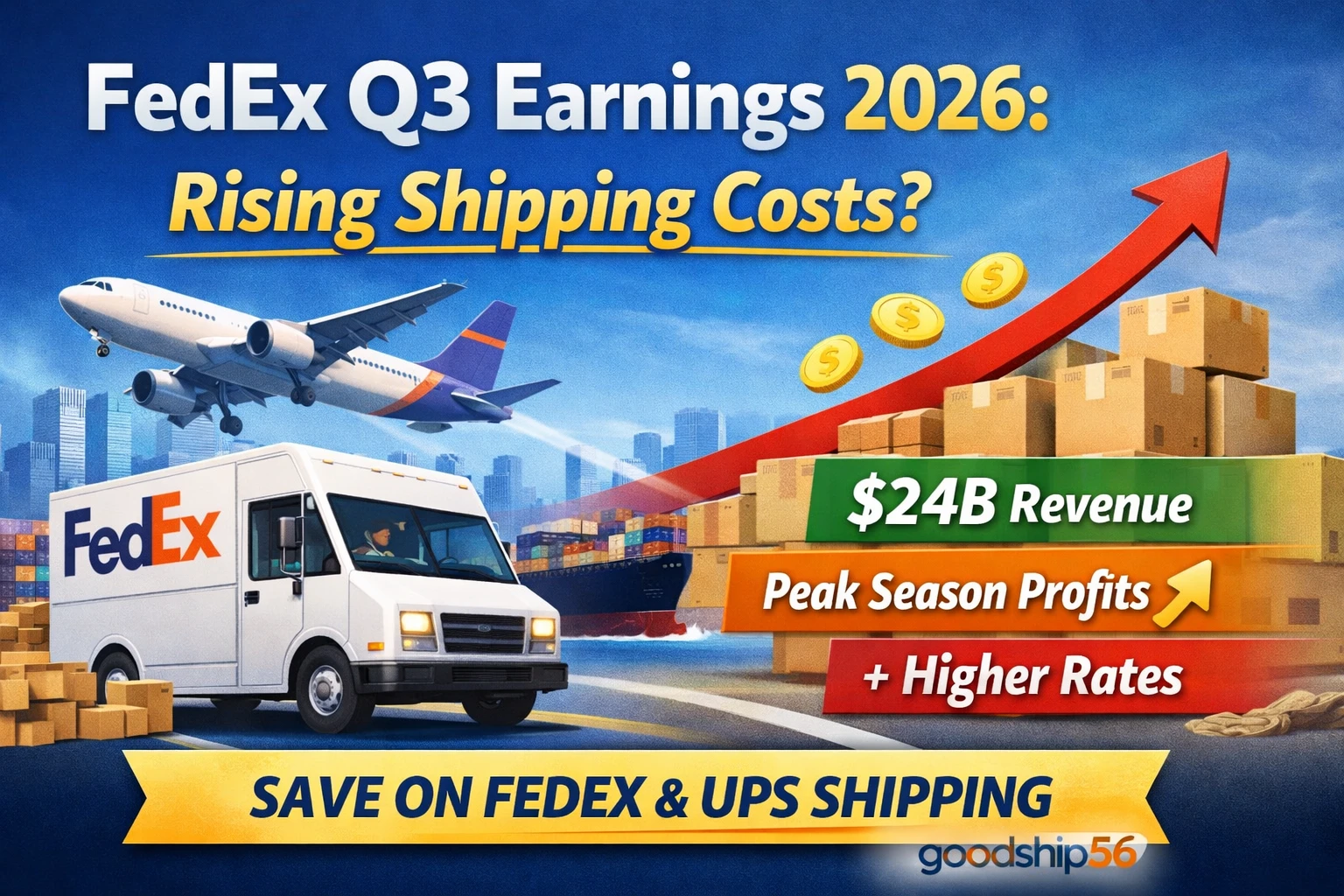 FedEx Q3 Earnings Signal Strong Peak Season — What It Means for Your Shipping Costs in 2026
