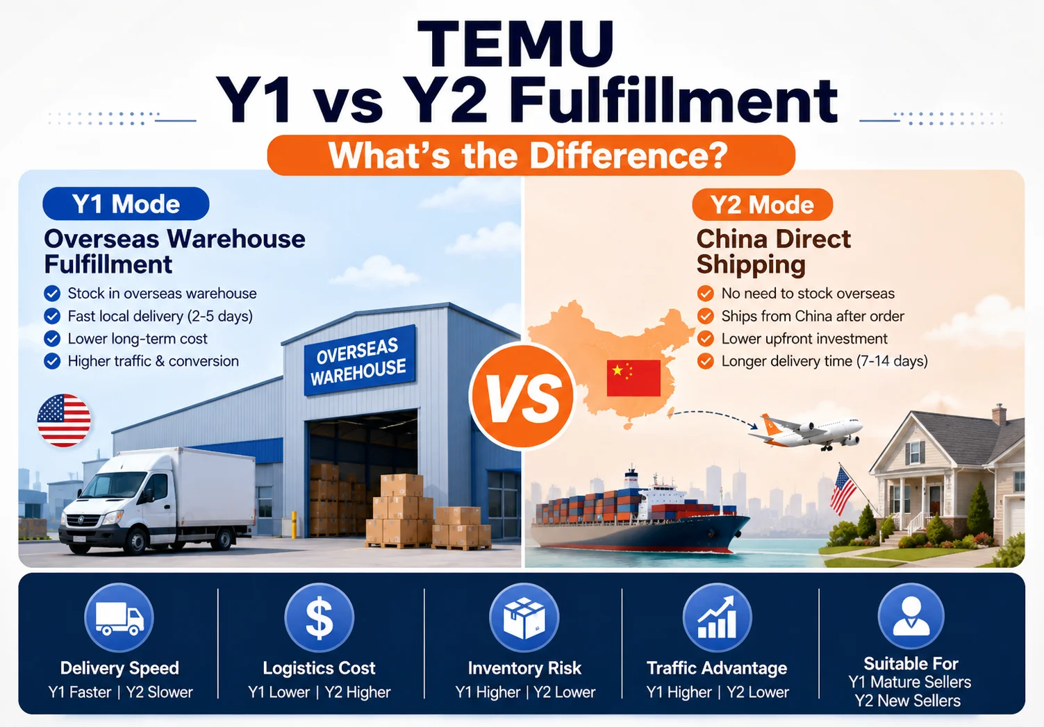 TEMU Y1 vs Y2 Fulfillment Mode: What’s the Difference?