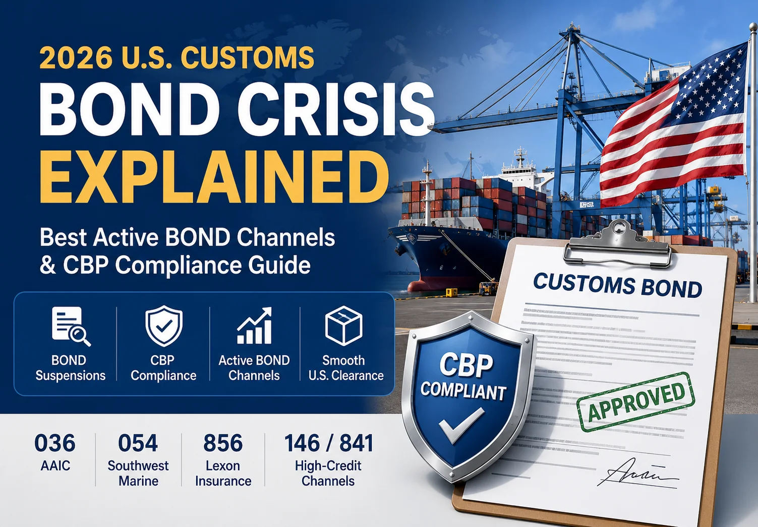 What Channels Are Still Available After the BOND Suspension Wave? Full 2026 U.S. Customs Clearance & Bond Guide