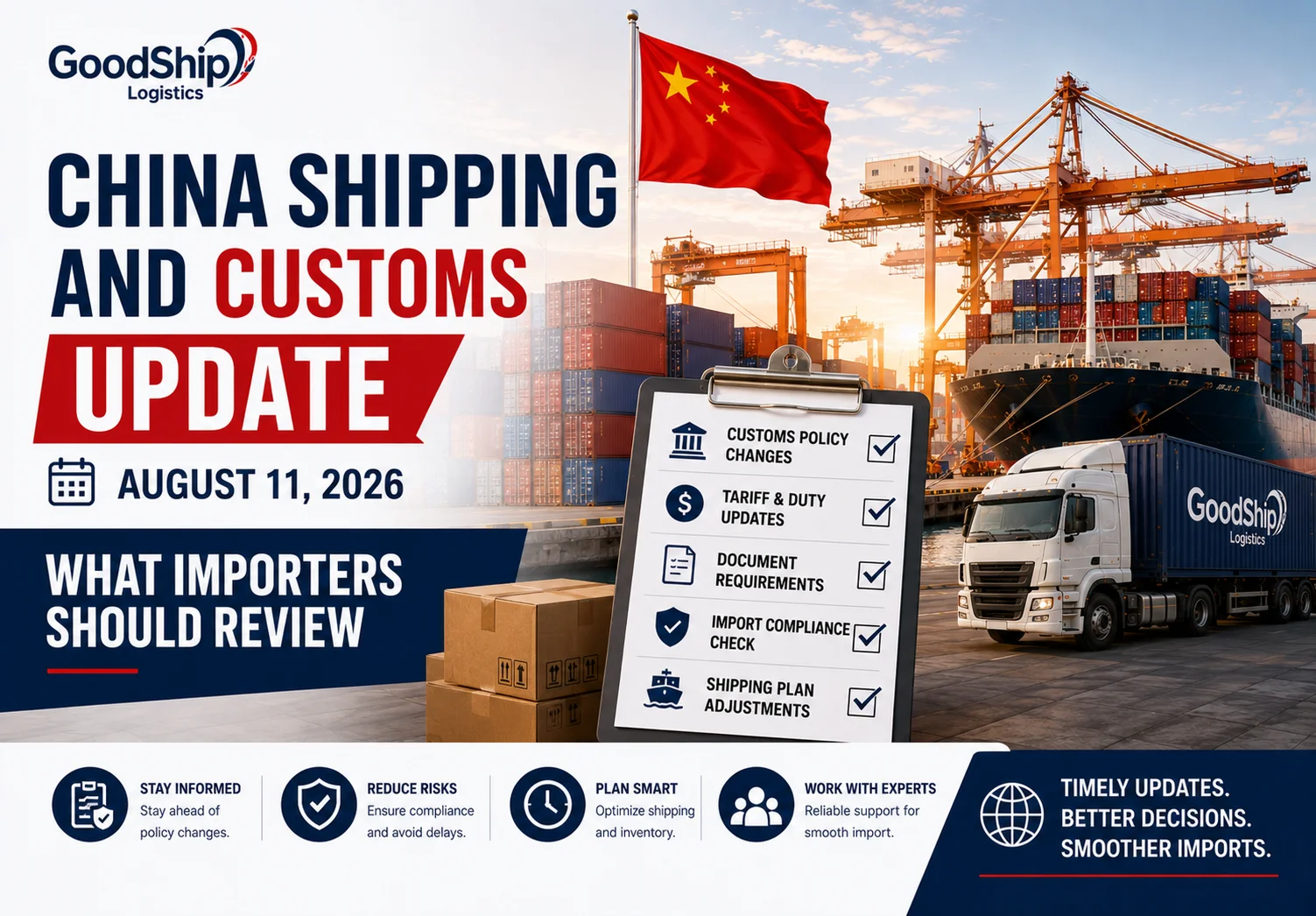 China Shipping and Customs Update: What Importers Should Review on August 11, 2026