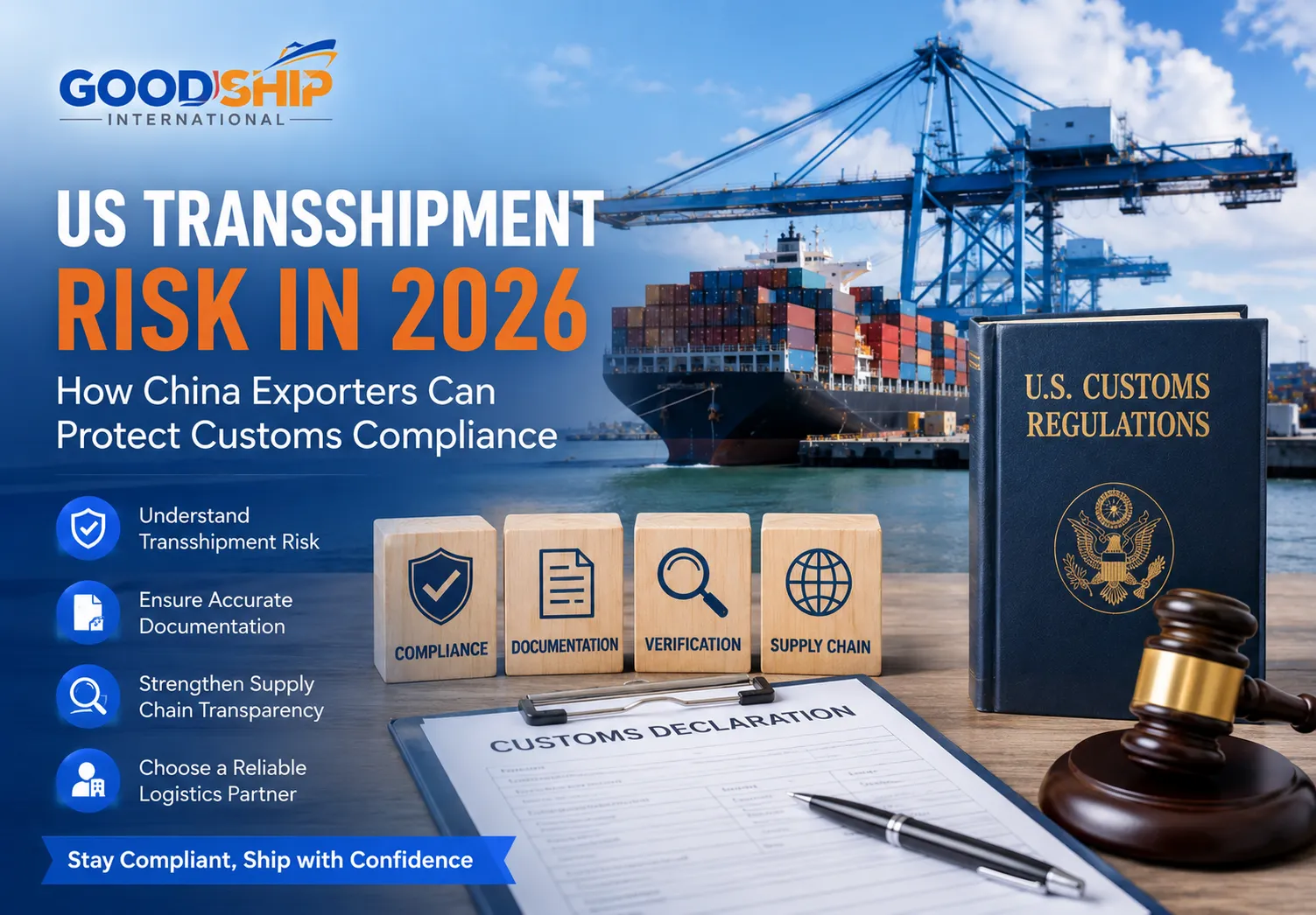 U.S. Transshipment Risk in 2026: How China Exporters Can Protect Customs Compliance